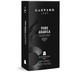   Carraro puro arabica premium kávékapszula nespresso kompatibilis 10 db