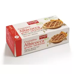 GM bio Crostatina hajdina sütemény barackos 6*33g