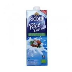 Riso Scotti bio rizsital kókusszal 1000 ml - Bio és natúr élelmiszerek
