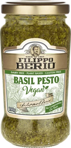 Filippo Berio vegán pesto bazsalikommal 190 g – Egyéb szósz