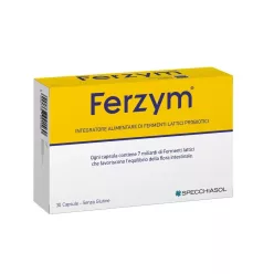 Natur Tanya® S. Ferzym® bélflóra kapszula - nemzetközi törzsgyűjteményben letétbe helyezett probiotikum, szinergista prebiotikummal, B-vitaminokkal - 