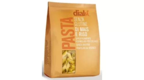Dialsí barna rizslisztből készült tészta penne 400 g - Bio és natúr élelmiszerek