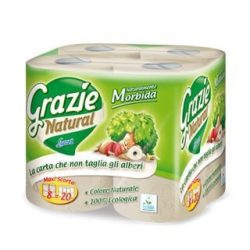 Grazie Natural öko toalettpapír 8 db maxi