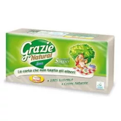 Grazie Natural szalvéta 2 rétegű 40 db - Bio és natúr kozmetikumok