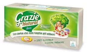 Grazie Natural szalvéta 2 rétegű 40 db - Bio és natúr kozmetikumok
