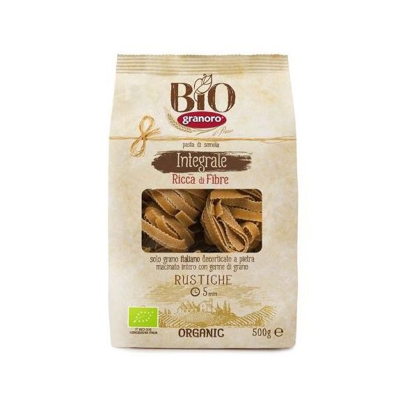 Granoro bio tészta barna rustiche 500 g