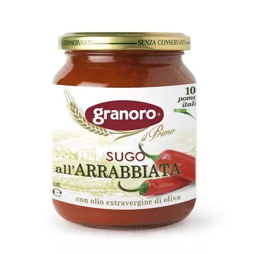 Granoro tésztaszósz arrabbiata 370 g - 
