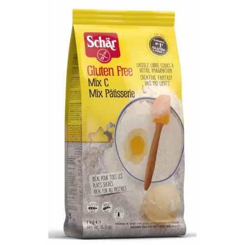 Schar gluténmentes mix c lisztkeverék süteményekhez 1000 g - Bio és natúr élelmiszerek