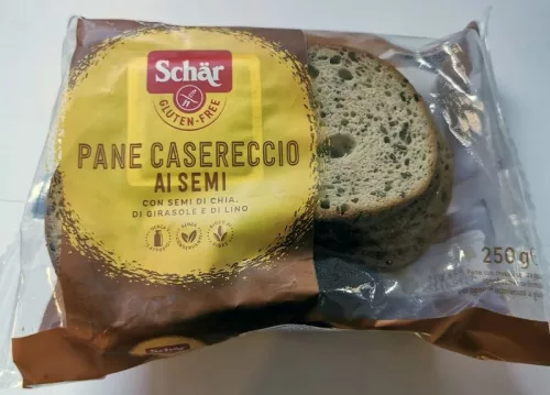 Schar gluténmentes kenyér pane casereccio sokmagvas 250 g - Bio és natúr élelmiszerek