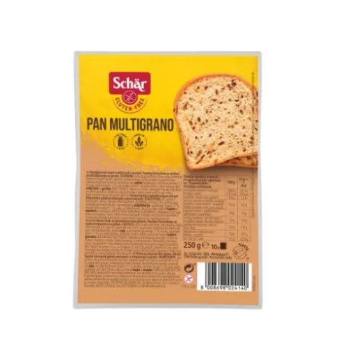 Schar gluténmentes kenyér pan multigrano 250 g - Bio és natúr élelmiszerek