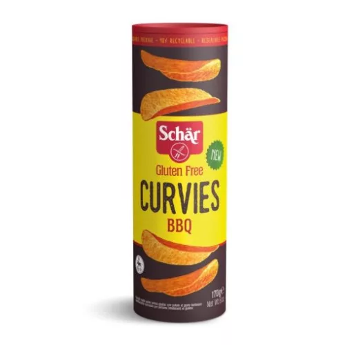 Schar curvies chips paprikás 170 g - Bio és natúr élelmiszerek