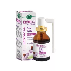 Natur Tanya® ESI® Alkoholmentes Echinacea torokspray - Több, mint 500 fújásra elegendő! Mentás ízű, cukormentes. - Bio és natúr étrendkiegészítők