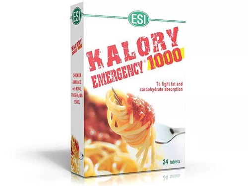 ESI® Kalory emergency - Nopal kaktusz alapú tabletta, csökkenti az együtt elfogyasztott ételek GI- értékét. - Bio és natúr étrendkiegészítők