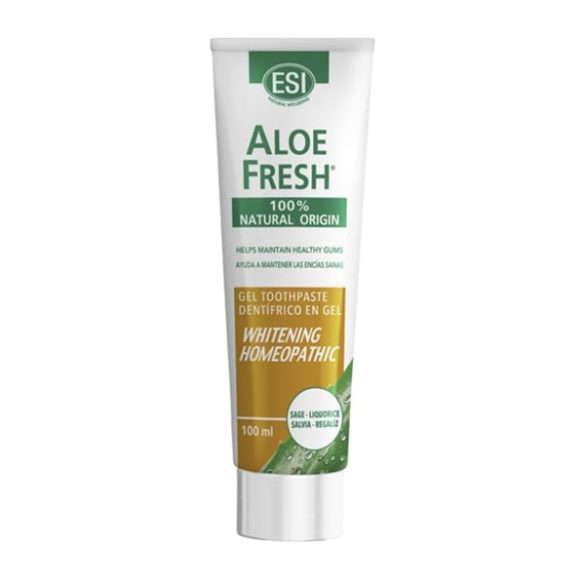 Natur Tanya ESI® Aloe Fresh® Fehér mosoly fogkrém - Homeopátia-kompatibilis,