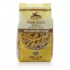 Alce Nero bio teljes kiőrlésű penne 500 g - Bio és natúr élelmiszerek