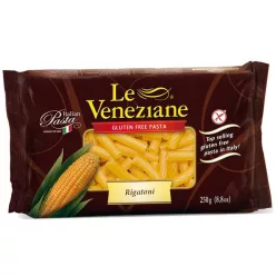 Le Veneziane tészta rigatoni 250 g - Bio és natúr élelmiszerek