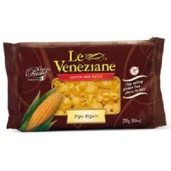 Le Veneziane tészta pipe rigate 250 g - Bio és natúr élelmiszerek