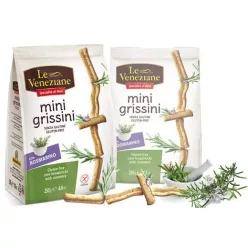 Le Veneziane grissini mini rozmaringos 250 g - Bio és natúr élelmiszerek