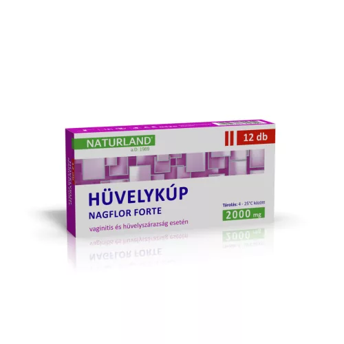 Naturland nagflor forte hüvelykúp 2000mg 12 db - 