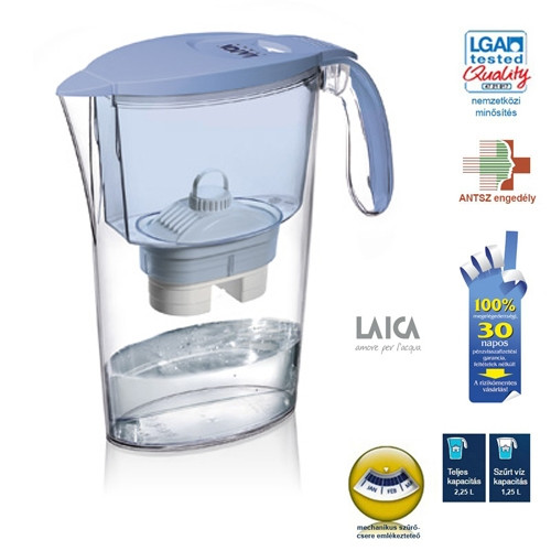 Laica clear line vízszűrő kancsó kék - Bio és natúr kozmetikumok