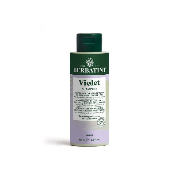Herbatint violet hamvasító sampon, szőke hajra 260 ml