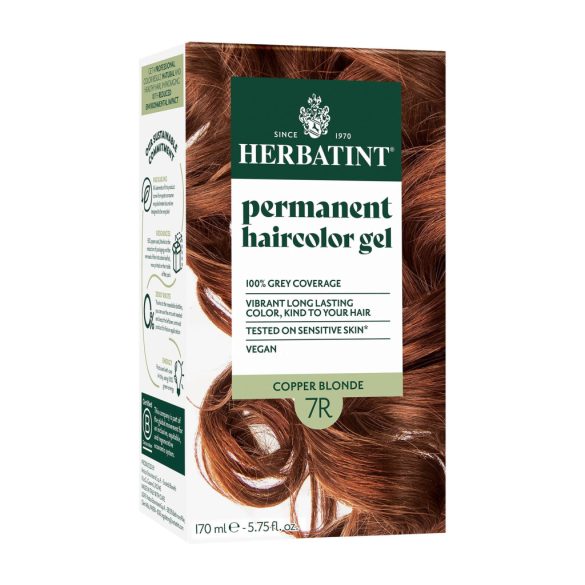 Herbatint 7r réz szőke hajfesték 170 ml