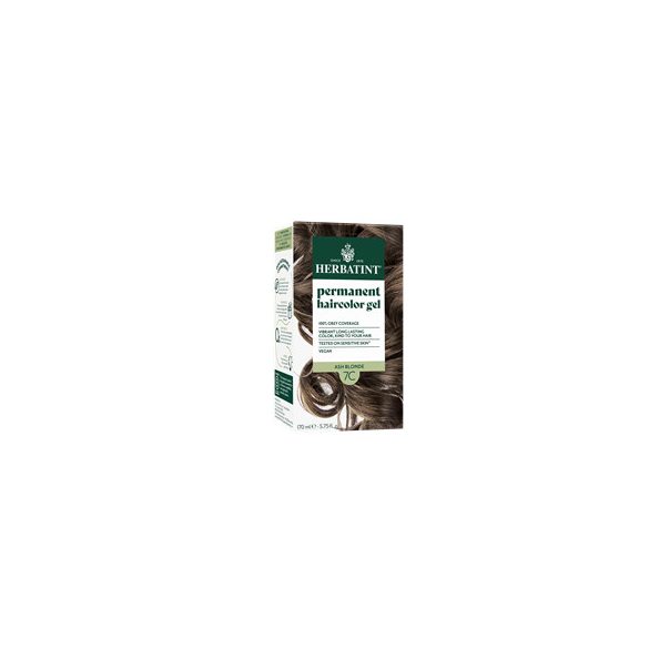 Herbatint 7c hamvas szőke hajfesték 170 ml