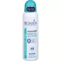 BIONSEN DEO MINERAL ACTIVE SPRAY 150 ml - Bio és natúr kozmetikumok