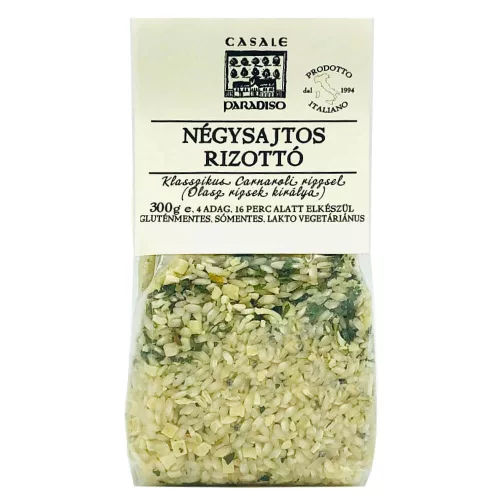 CASALE PARADISO RIZOTTÓ NÉGYSAJTOS - Bio és natúr élelmiszerek