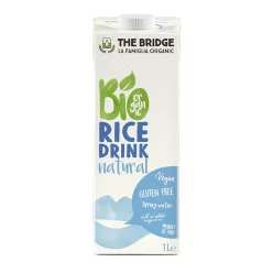 The Bridge bio rizsital natúr 1000 ml - Bio és natúr élelmiszerek