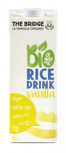 The Bridge bio rizsital vaníliás 1000 ml - Bio és natúr élelmiszerek