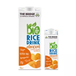 The Bridge bio mandulás rizsital gluténmentes 250 ml - Bio és natúr élelmiszerek