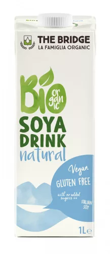 The Bridge bio szójaital natúr 1000 ml - Bio és natúr élelmiszerek