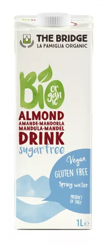 The Bridge bio mandulaital cukormentes 1000 ml - Bio és natúr élelmiszerek