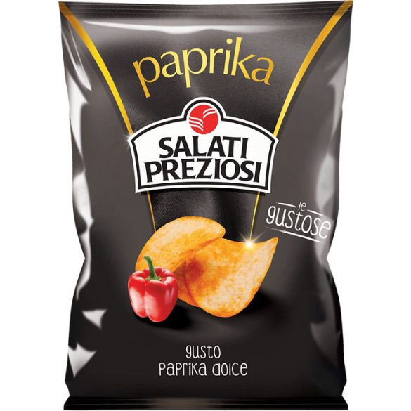 Salatipreziozi paprika ízű chips gluténmentes 110 g