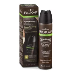 Biokap Nutricolor Hajtőszínező spray - sötétbarna 75 ml - Bio és natúr kozmetikumok