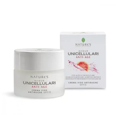Nature's Unicellulari Anti-aging krém arcra és nyakra SPF15 - 