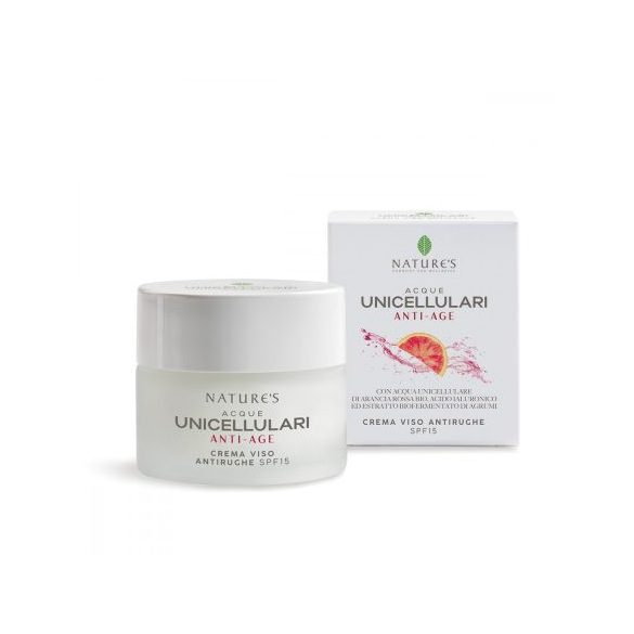 Nature's Unicellulari Anti-aging krém arcra és nyakra SPF15