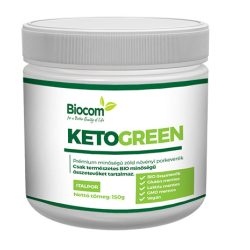 Biocom KetoGreen növényi por tégelyes 120 gr