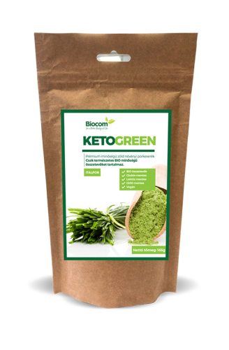 Biocom KetoGreen növényi por utántöltős 150 gr - 