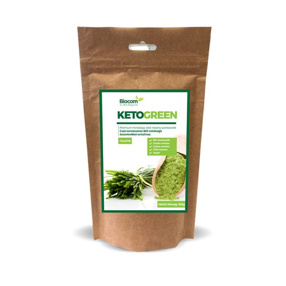 Biocom KetoGreen növényi por utántöltős 150 gr