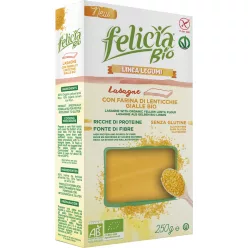 Feliciabio Gm. Lasagne Sárga Lencse 250 g - Bio és natúr élelmiszerek