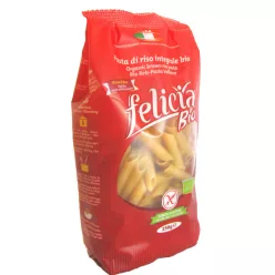 Felicia bio gluténmentes barnarizs penne tészta 250 g - Bio és natúr élelmiszerek