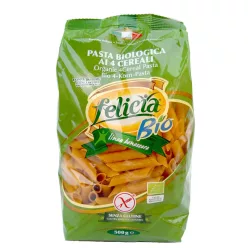 Felicia Bio 4 gabonás penne gluténmentes tészta 500 g - Bio és natúr élelmiszerek