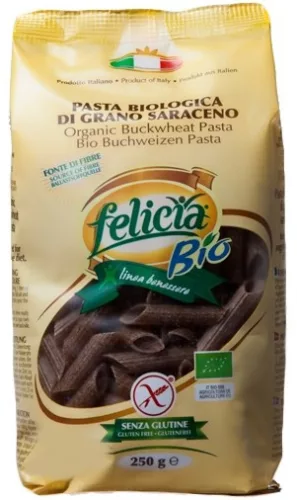 Felicia bio gluténmentes tészta hajdina penne 250 g - Bio és natúr élelmiszerek