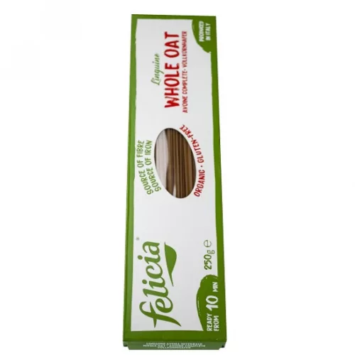 Felicia bio gluténmentes tészta zab linguine 250 g - Bio és natúr élelmiszerek