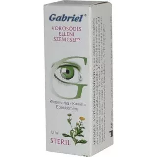 Gabriel szemcsepp vörösödés ellen 10 ml - Bio és natúr étrendkiegészítők