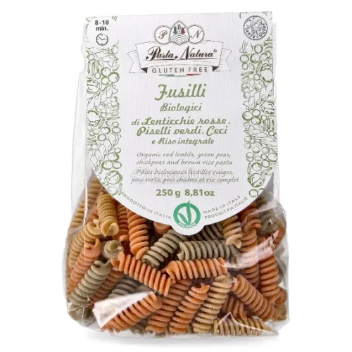 Pasta Natura BIO Tricolor Fussili 250g - 