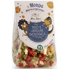 Pasta Natura BIO Tricolor Dinos 250g - 