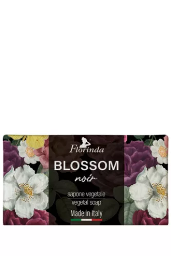 Florinda szappan fekete virág 200 g - Bio és natúr kozmetikumok